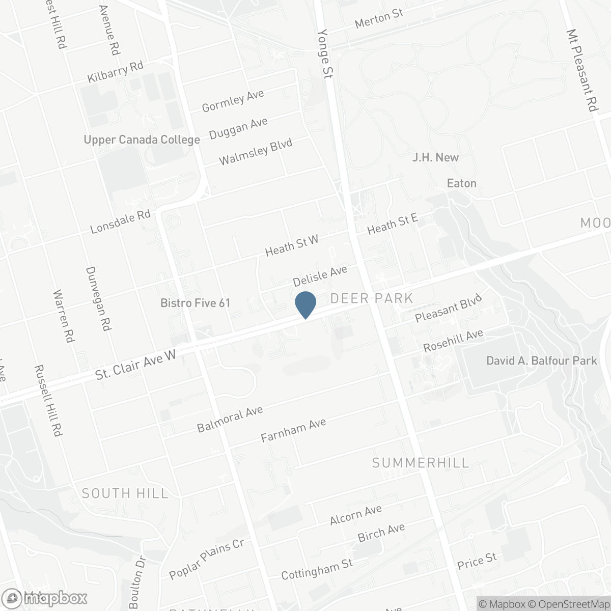 60 ST CLAIR AVENUE W, Toronto, Ontario M4V 1M1